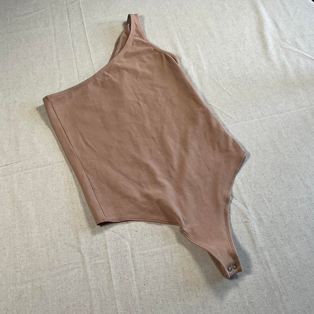 Womens Abercrombie & Fitch Brown Soft A&F Collection Bodysuit (Medium)